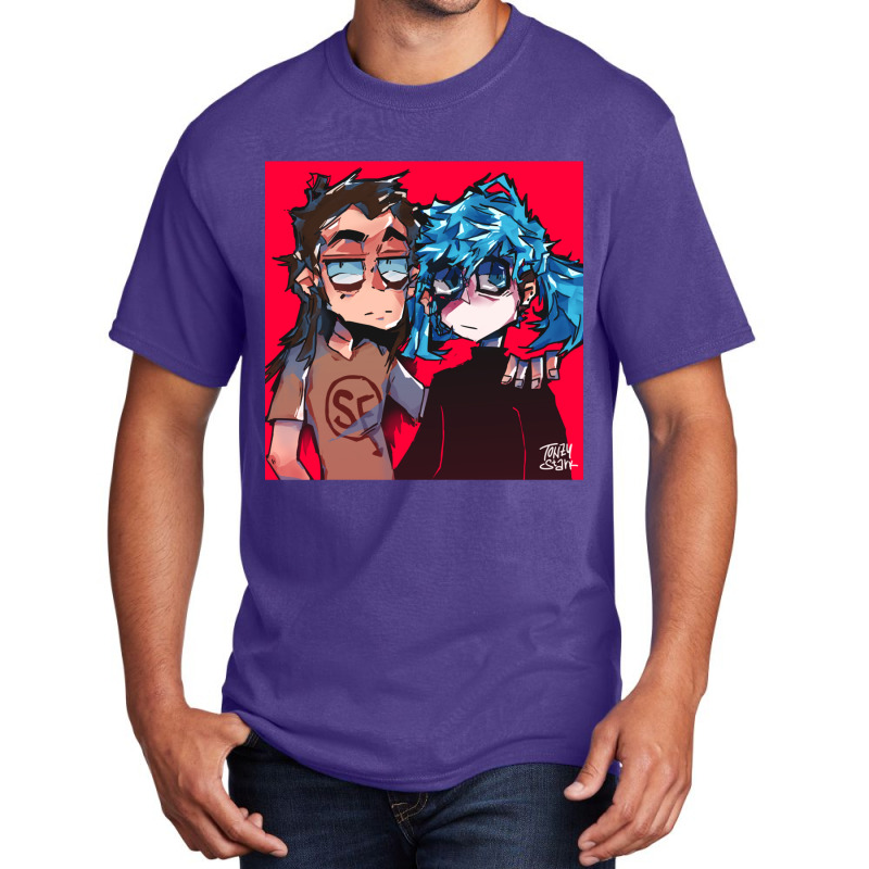 Sally Face Basic T-shirt by cm-arts | Artistshot