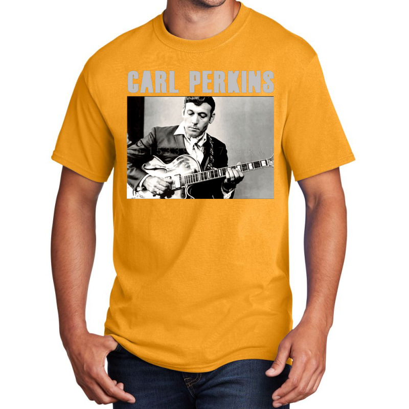 Carl Perkins, Carl, Perkins, Carl Perkin, Carl Perkins Vintage, Carl P Basic T-shirt by cm-arts | Artistshot