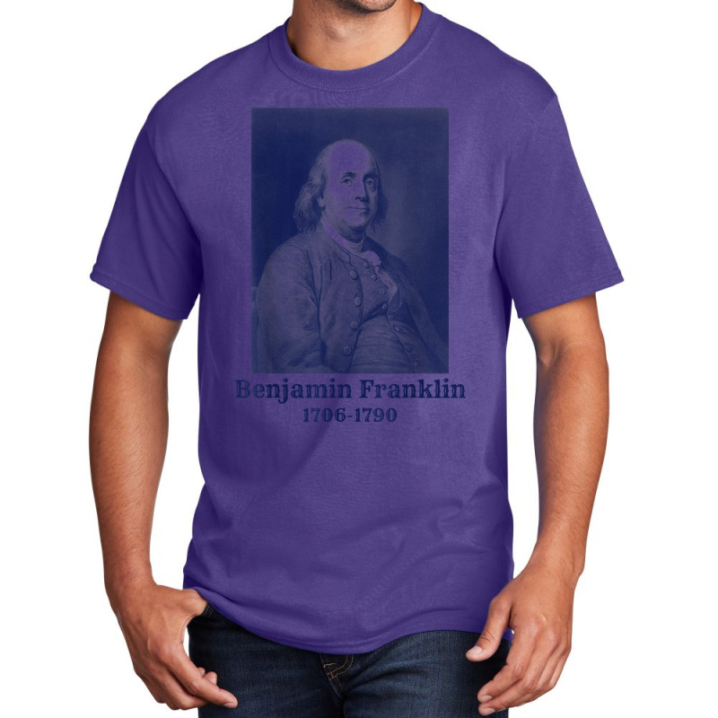 Ben Franklin T Shirt. Vintage Founding Father Tee Basic T-shirt | Artistshot