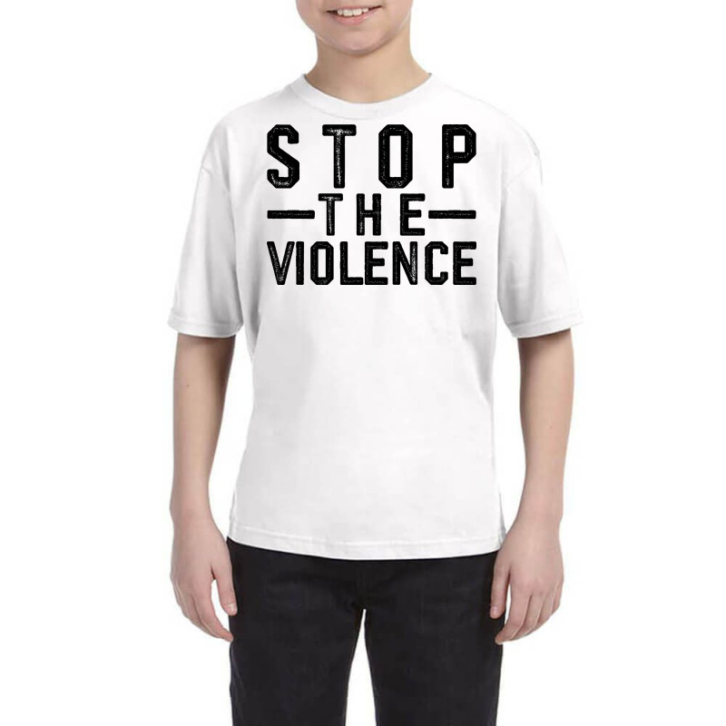 Stop The Violence Black Youth Tee by koala | Artistshot