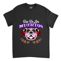 Vector Decorative Dog Head Day Of The Dead Mexico Classic T-shirt | Artistshot