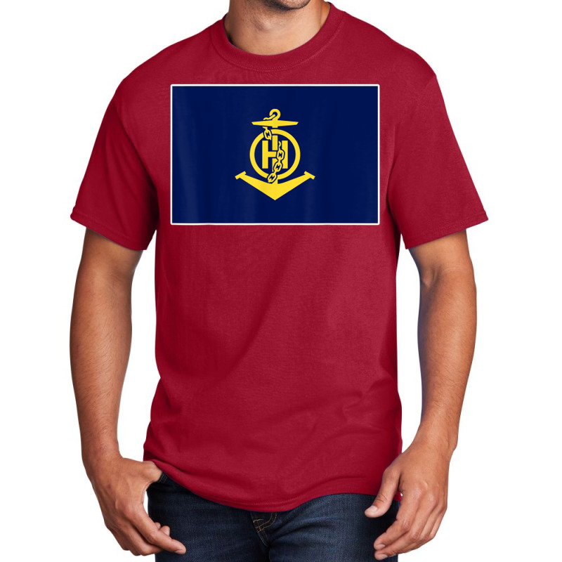 Iho   International Hydrographic Organization Flag Basic T-shirt | Artistshot