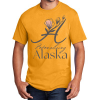 Proud Lady Petersburg Alaska Women Home Sweet Home Basic T-shirt | Artistshot