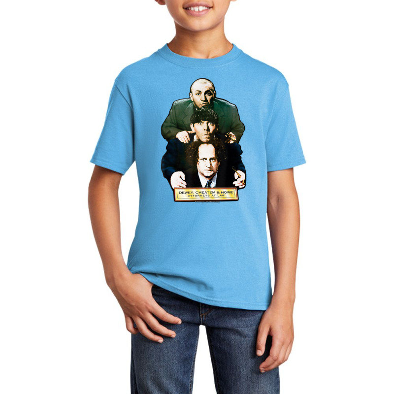 Tts- The Three Stooges Dewey, Cheatem & Howe Attorneys Basic Youth T-shirt by Kuwannin528 | Artistshot