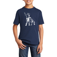 Banksy-girl-searching-soldier Basic Youth T-shirt | Artistshot