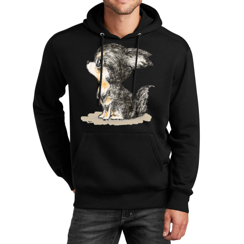 Dogs T  Shirt Chihuahua Sitting On The Ground T  Shirt Unisex Hoodie | Artistshot