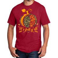 Thanksgiving Nurse Cute Health Worker Leopard Pumpkin Women Basic T-shirt | Artistshot