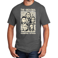 Original Founding Fathers Native American Indian Tribe Pride Basic T-shirt | Artistshot