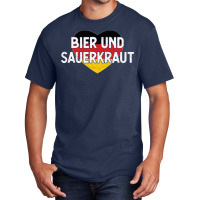 Bier Und Sauerkraut Oktoberfest Long Sleeve T Basic T-shirt | Artistshot