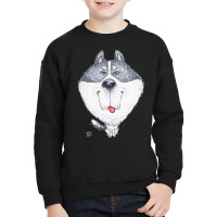 Husky T  Shirt Siberian Husky Dog T  Shirt Youth Sweatshirt | Artistshot