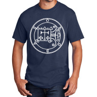 Seal Of Orobas Sigil Talisman Demon Circle T Shirt Basic T-shirt | Artistshot