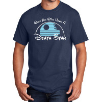 When You Wish Upon A Death Star Basic T-shirt | Artistshot