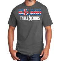 Proud Iceland Table Tennis Lovers Jersey Icelandic Ping Pong Basic T-shirt | Artistshot