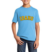 Idaho Baseball Tee, Vandal, College, Potatoe State, Gift Raglan Baseba Basic Youth T-shirt | Artistshot