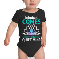 Vector Intuition Comes To The Quiet Mind Baby Bodysuit | Artistshot