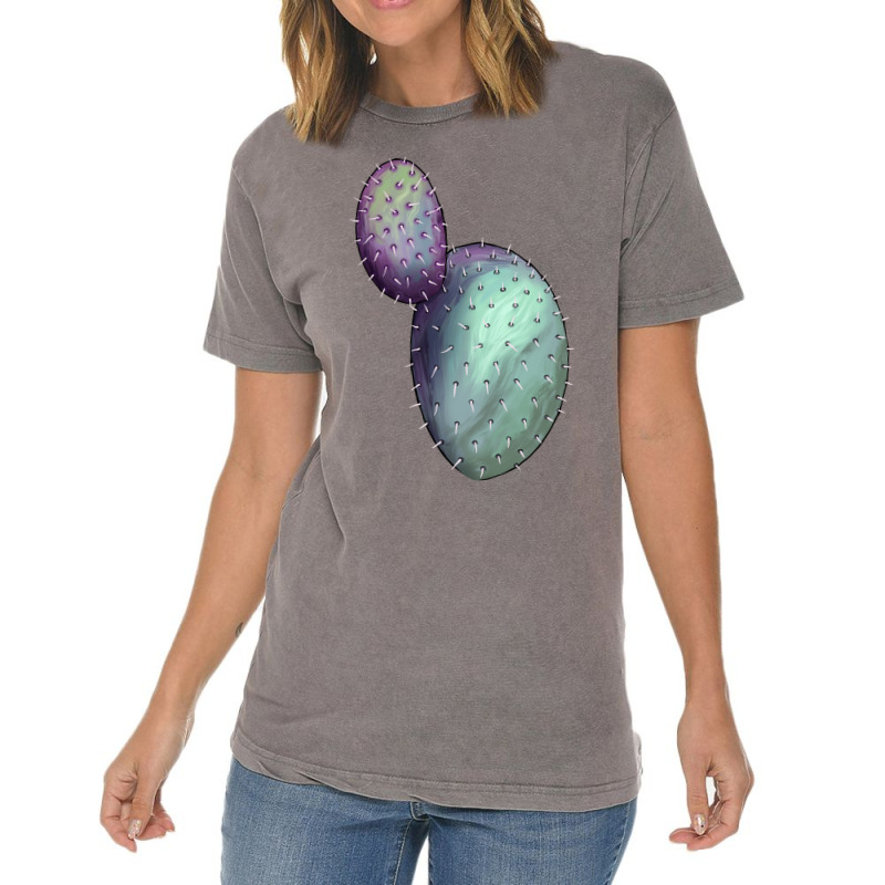 Opunthia Santa Rita Cactus Vintage T-Shirt by LillyAllenDesigns | Artistshot