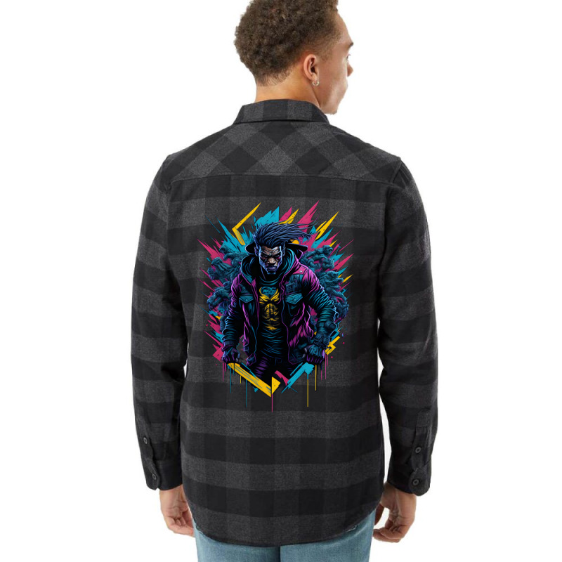 Cool Punk Spider Jacket Flannel Shirt | Artistshot