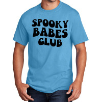 Kids Spooky Babes Club Groovy Retro Basic T-shirt | Artistshot