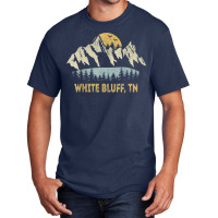 White Bluff Tennessee Mountain Sunset Sunrise Kayaking T Shirt Basic T-shirt | Artistshot