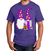 Halloween Gnomes T  Shirt Halloween Gnome Couple Witch Warlock Cute 82 Basic T-shirt | Artistshot