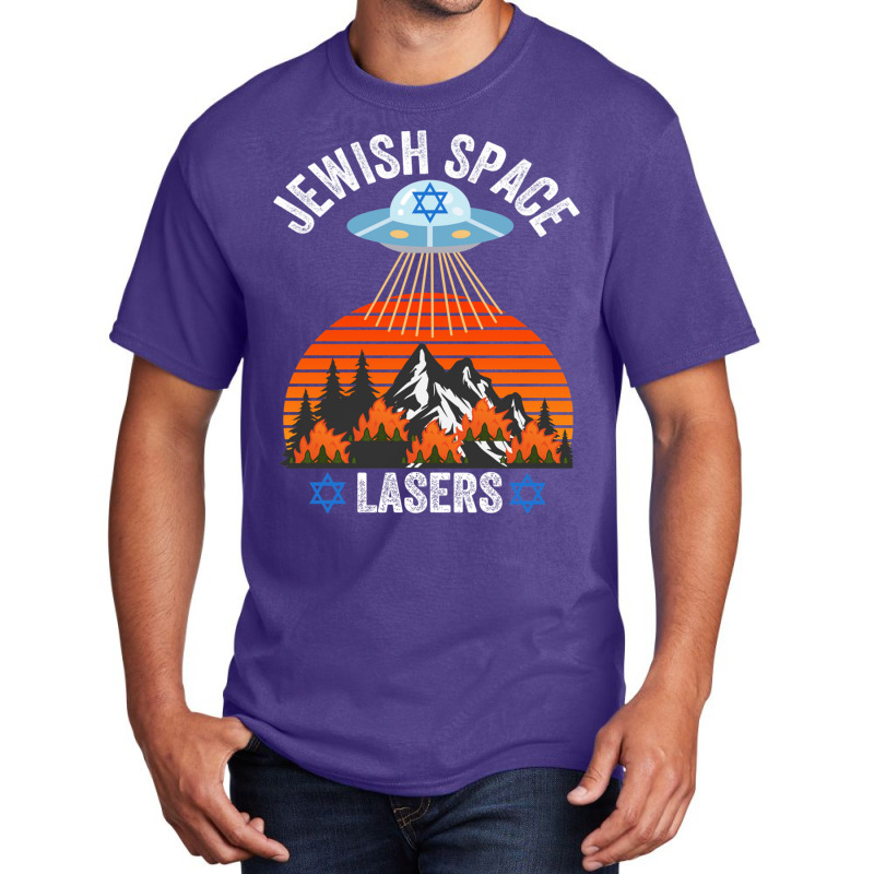 Jewish Space Laser, Jewish Space Lasers,  Funny Conspiracy Basic T-shirt | Artistshot