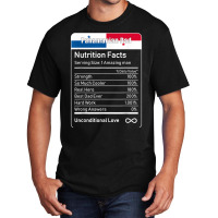 Panamanian Dad Nutrition Facts T Shirt Basic T-shirt | Artistshot