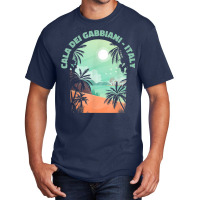 Cala Dei Gabbiani Souvenir   Italy Reminder Basic T-shirt | Artistshot