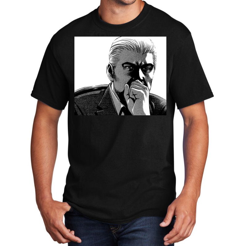 Prison School Principal Meme Face Basic T-shirt by Rakesbcf | Artistshot