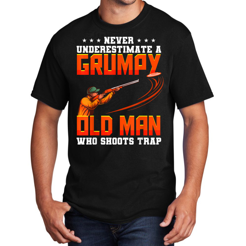 Funny Trap Shooting T Shirt Basic T-shirt | Artistshot