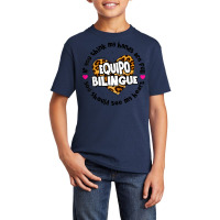 Equipo Bilingue Spanish Bilingual Team Squad Back To School Basic Youth T-shirt | Artistshot