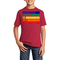 Cougar Meat Is My Favorite Boy Toy Mature Older Cougar Bait Basic Youth T-shirt | Artistshot