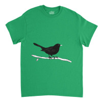 Blackbird Pen Drawing Classic T-shirt | Artistshot