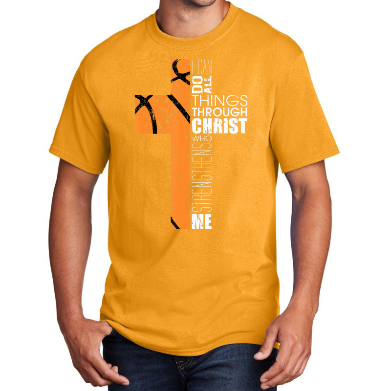 Christian Basketball Teen Boys Men Religious Verses Basic T-shirt | Artistshot