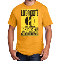 For Mens Womens Love And Rockets Jane_s Addiction Music Vintage Retro Basic T-shirt | Artistshot