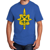 Army Military Intelligence Branch Veteran Morale Basic T-shirt | Artistshot