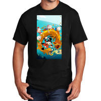 Play Dragon With Duck Tales Friends Basic T-shirt | Artistshot