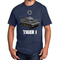 Tiger I German Heavy Tank Ww2 Military Panzerkampfwagen Pullover Hoodi Basic T-shirt | Artistshot