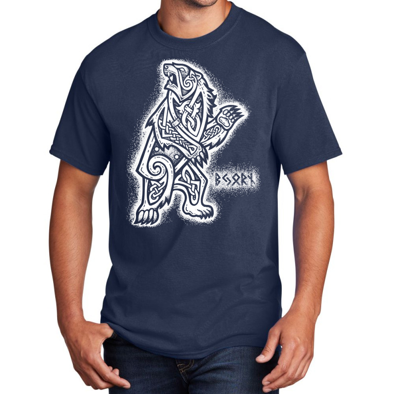 Bjorn The Bear, Bjorn The Bear Vintage, Bjorn The Bear Lover, Warrior, Basic T-shirt | Artistshot