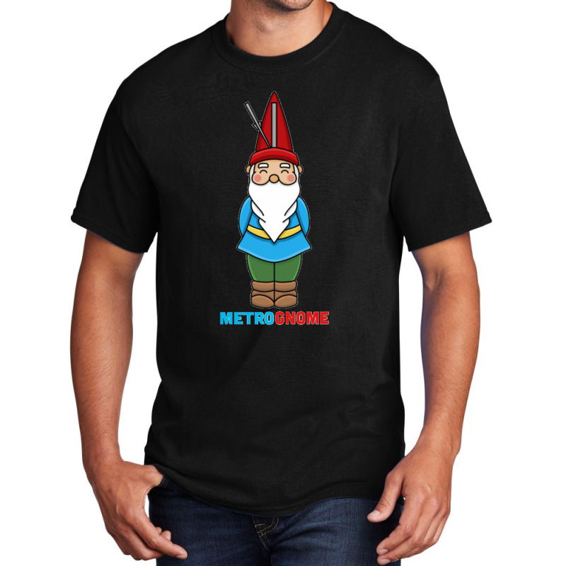 Metrognome Metronome Gnome Basic T-shirt | Artistshot