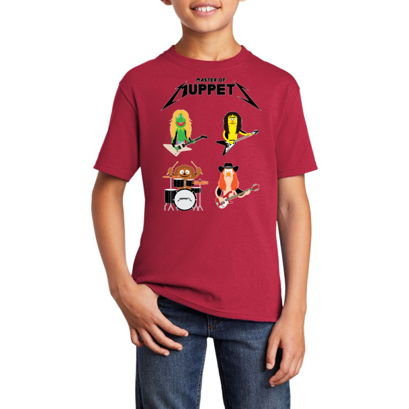 Master Of Muppets Basic Youth T-shirt by Kenruhaea79 | Artistshot