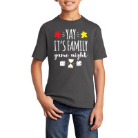 Celebrate Family Game Night Board Games Card Games Basic Youth T-shirt | Artistshot