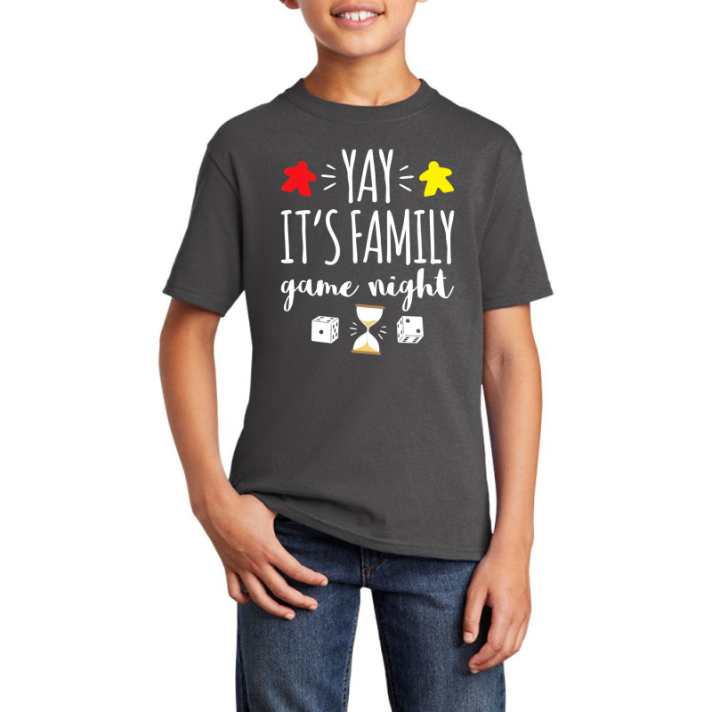 Celebrate Family Game Night Board Games Card Games Basic Youth T-shirt by Koyanho62 | Artistshot