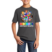 Hispanic Heritage Month Latin American Flag Kids Boys Girls T Shirt Basic Youth T-shirt | Artistshot