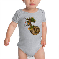 Snail Shell Tree Baby Bodysuit | Artistshot