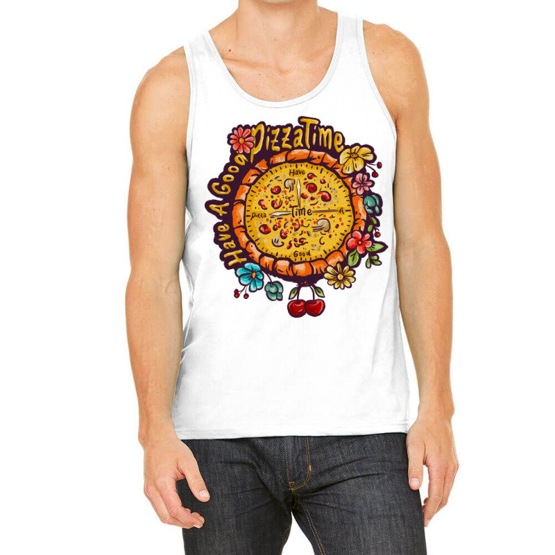 Pizza O'clock Tank Top by deepbox | Artistshot