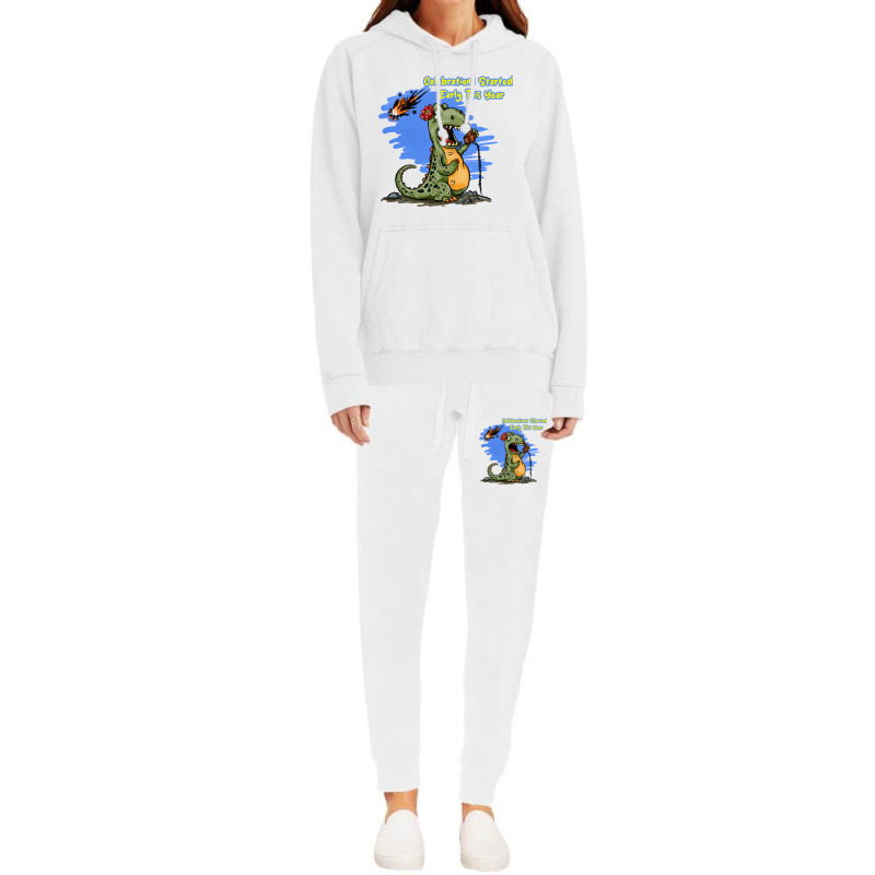 Dino Celebrations Hoodie & Jogger set by deepbox | Artistshot