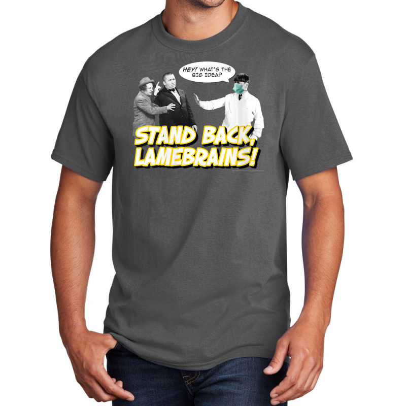 Womens Stand Back, Lamebrains! V-neck Basic T-shirt | Artistshot