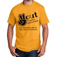 As S Peace Out Corydon Elementary Ces Basic T-shirt | Artistshot