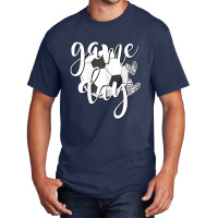 Game Day Soccer Ball With Hearts Soccer Mom Soccer Player Basic T-shirt | Artistshot