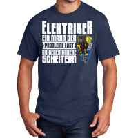 Electrician Electricity Electrician Lighting Technician T Shirt Basic T-shirt | Artistshot